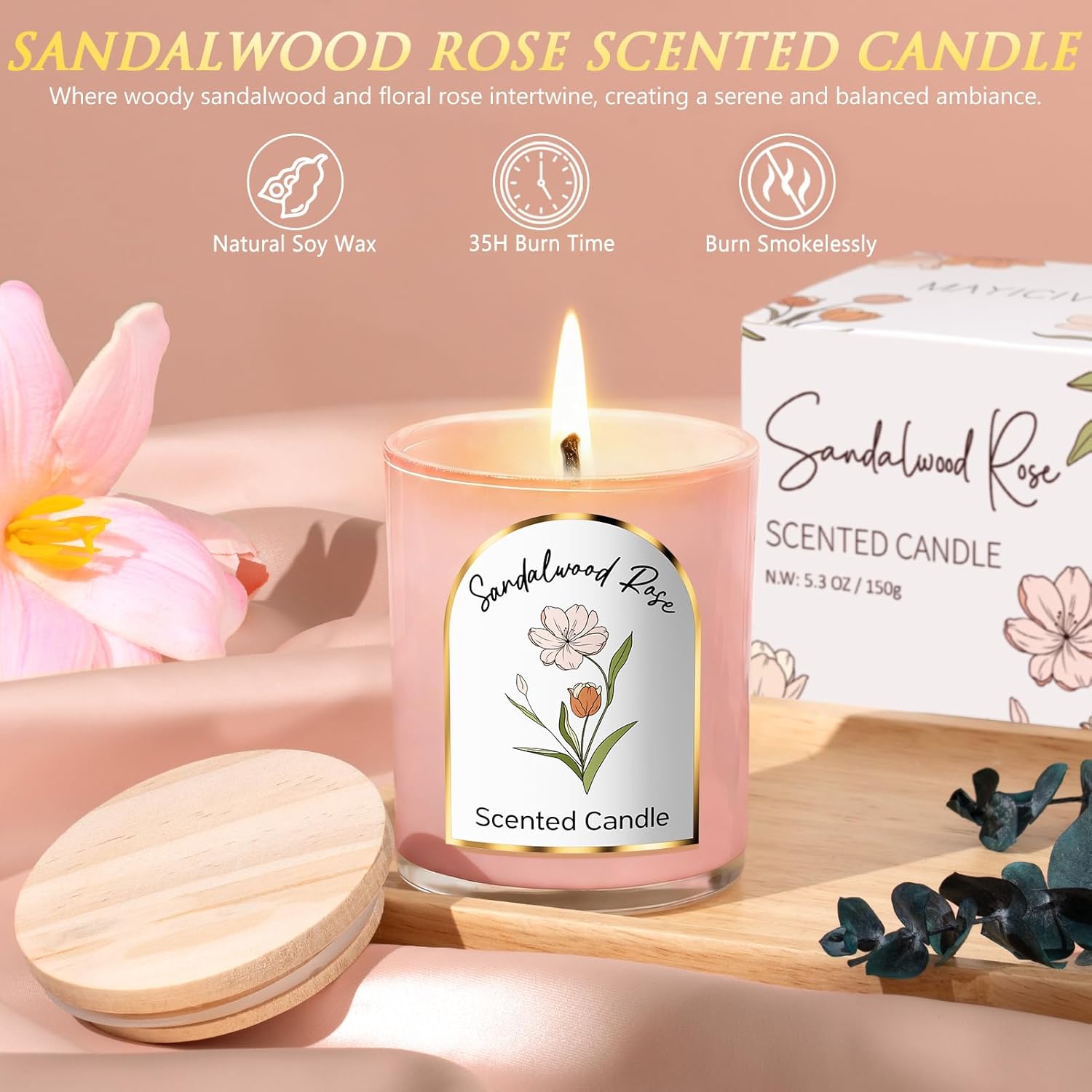 Mothers Day Birthday Gifts for Women Self Care Package, Get Well Soon Gift Baskets for Women Spa Gifts Set, Unique Thinking of You Inspirational Sympathy Easter Gift Baskets for Mom Her Friend Sister